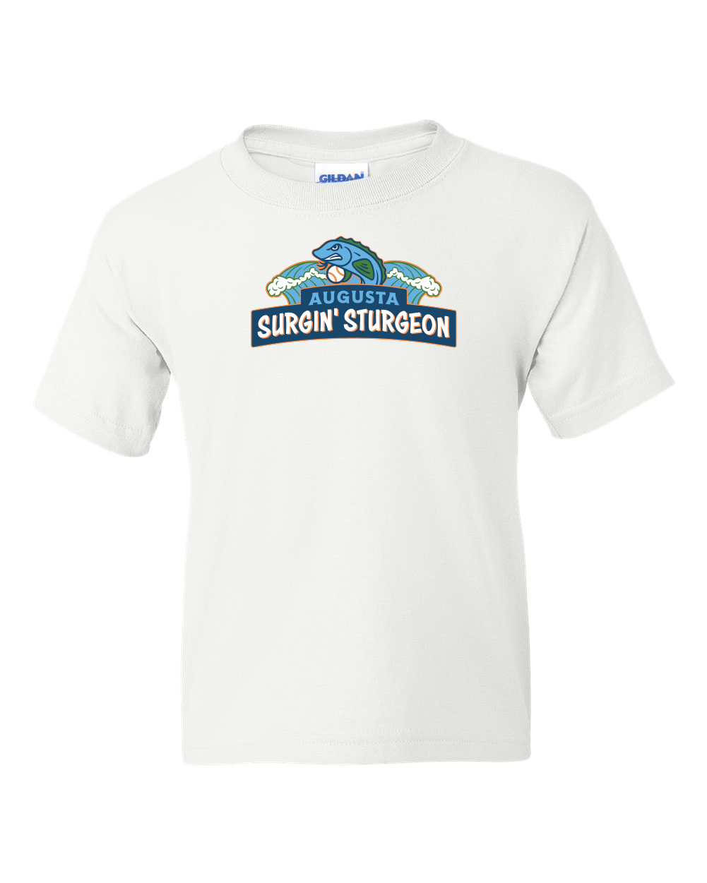 Surgin Sturgeon Youth Unisex Premium T-Shirt (Click to see all available colors)
