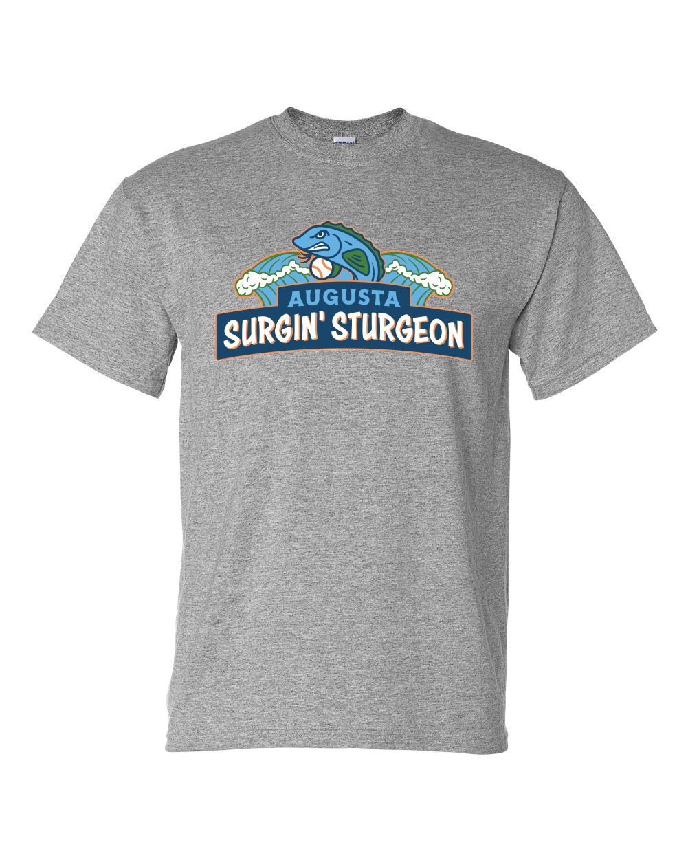 Surgin Sturgeon Unisex Short Sleeve T-Shirt (Click to see all available colors)